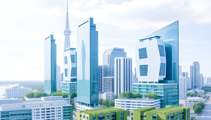 skyscrapers in hong kong