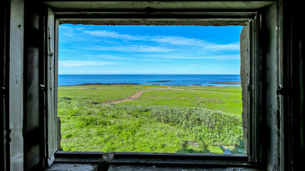 Fototapeta premium rocky shore of the Arctic Ocean without people