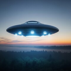 ufo in space