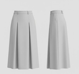 Mockup with Front, Back, and Side Angles