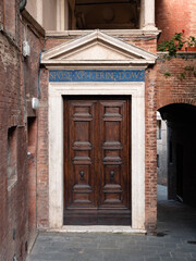 Santuario di Casa di Santa Caterina di Siena Door in Italy