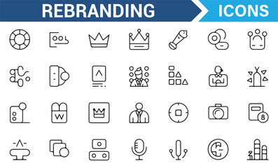 Vector Icons for Business, Branding, and Identity Design