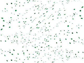 紙吹雪、m17緑、10波