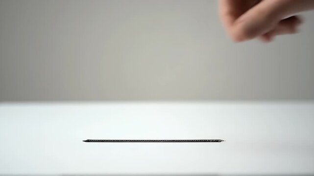 Person Submitting Ballot into White Box in Bright Lighting Voting on Gray Background Conceptual Stock Photo