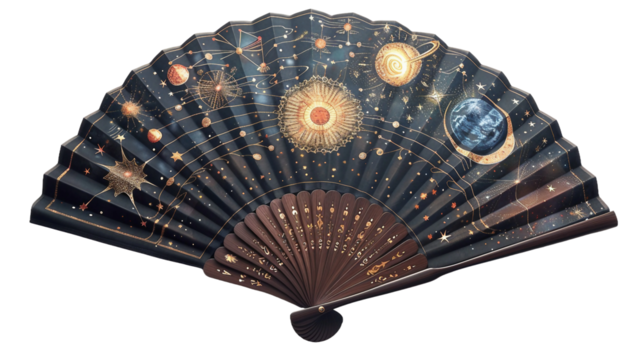 Fashionable Accessory with Constellation Motif on white background