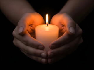 Spiritual Trauer candle – Emotional tribute