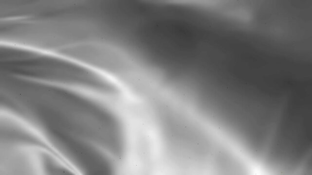 Silver abstract background, gray silk motion, metallic wave animation, luxury fabric flow, smooth silver texture, elegant gray backdrop, silver fabric animation, flowing textile background, shimmering