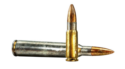 Ammunition cartridges ready for action, providing security and safety in a dangerous world, embodying protection and defense strategies