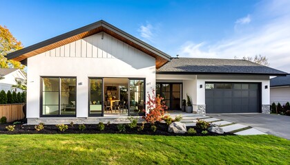 Modern house exterior