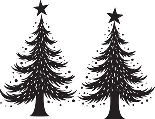 Pine Tree Earring & Silhouette Bundle
