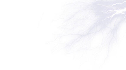 A striking image of a brilliant lightning bolt illuminating the sky, capturing nature's raw power and energy. The bolt showcases its intricate structure, a testament to the forces of nature.