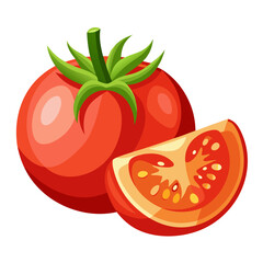 tomato and slice