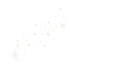 Abstract light effect with bokeh and sparkles creating magical atmosphere