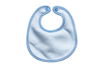 Light-blue baby bib