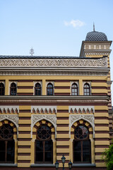 Georgian National Opera and Ballet Theater of Tbilisi Neo-Moorish style buildin on Rustaveli Avenue in Tbilisi, Georgia