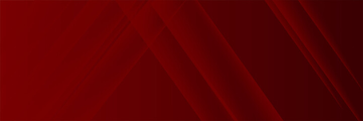 Obraz premium Red line with white architecture futuristic background minimal concept vector illustration subtle design.