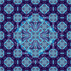 traditional turkish carpet,blue, purple, red curves and painted to create flowers shape,leaves with violet background in geometric patterns to as sarong,tile,printed fabric,batik,fabric,tablecloth 