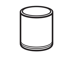 Modern Clean Smart Speaker Icon Illustrated in Vector Line Art