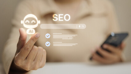 Artificial Intelligence AI SEO Optimization and Digital Marketing