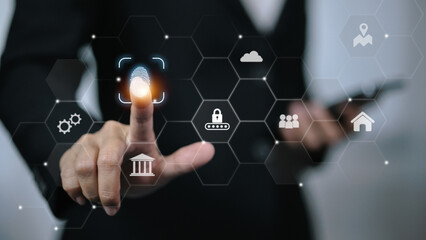 Biometric Fingerprint Authentication and Cybersecurity Access