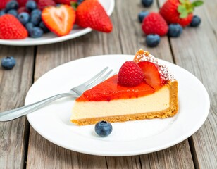 dessert, cake, food, fruit, sweet, strawberry, cream, berry, pastry, raspberry, plate, tart, fresh, pie, delicious, cheesecake, white, gourmet, red, berries, chocolate, breakfast, sugar, strawberries,