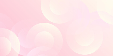Modern banner background pastel colorful pink and yellow gradations art modern simple