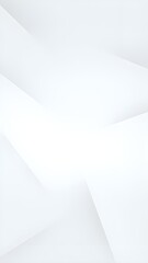 Minimalist White Abstract Background with Gentle Curves and Soft Shadows, Perfect for Clean Design Concepts and Modern Presentations and Brochures.