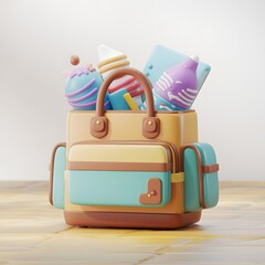 Eisige Abenteuer Tasche