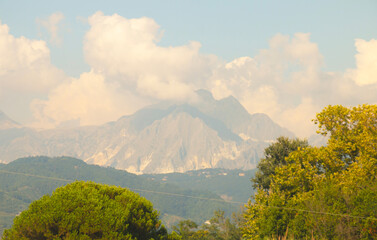 Idyllic summer mountain landscape.
