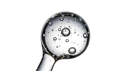 Glass Sphere with Bubbles