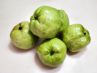 Fresh and healthy Guava fruit, a delicious diet fruit