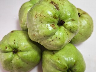 Fresh and healthy Guava fruit, a delicious diet fruit