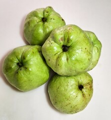 Fresh and healthy Guava fruit, a delicious diet fruit
