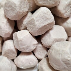 Close up pile of meatball