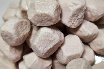 Close up pile of meatball