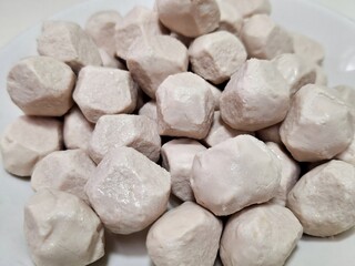 Close up pile of meatball
