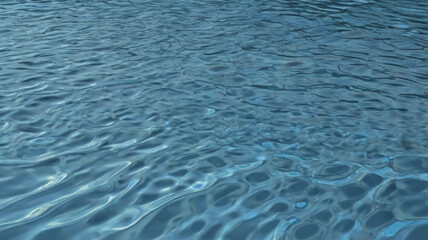 Gentle ripples spread across a tranquil water surface, reflecting soft shades of blue. This seamless pattern evokes a sense of calmness and serenity, perfect for relaxation