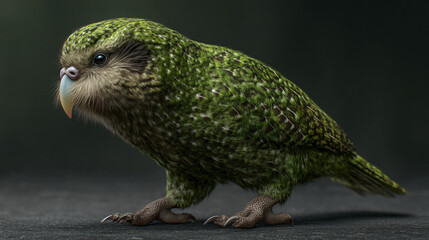Obraz premium kakapo walking