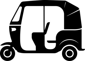 CNG Car Silhouette Vector Art