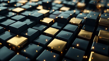 Obraz premium audio mixer on a black background