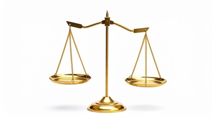 gold scales of justice