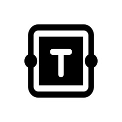 Illustration of a person wearing a baseball cap with a simplified face and outline style design icon