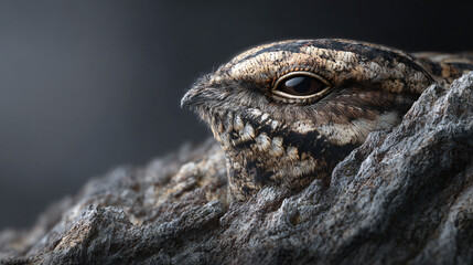 nightjar camouflaged