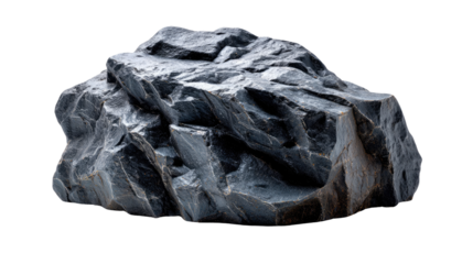 Weathered Rock: A detailed studio shot reveals the rugged texture and cool grey tones of a weathered rock, showcasing nature's enduring artistry.