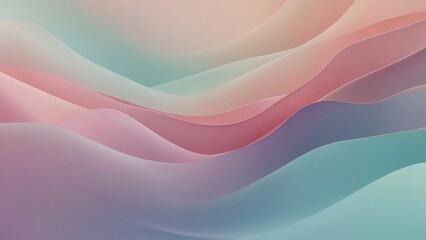 Minimal abstract gradient background in soft pastel tones, smooth light blend, modern digital wallpaper 3
