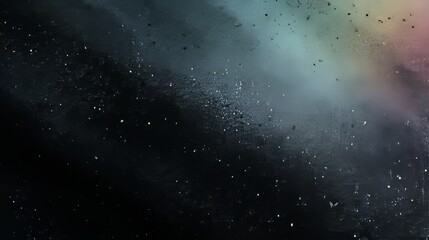 Abstract and atmospheric image of a celestial scene with the shimmering presence of stardust in a cosmic ocean. Captivating color spectrums add depth and a touch of mystery.