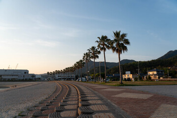 伯方島の夕暮れ