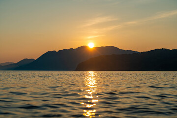 伯方島の夕暮れ