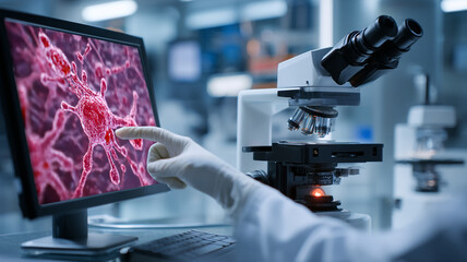 Digital interface showing cardiovascular system