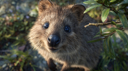 Obraz premium quokka smiling